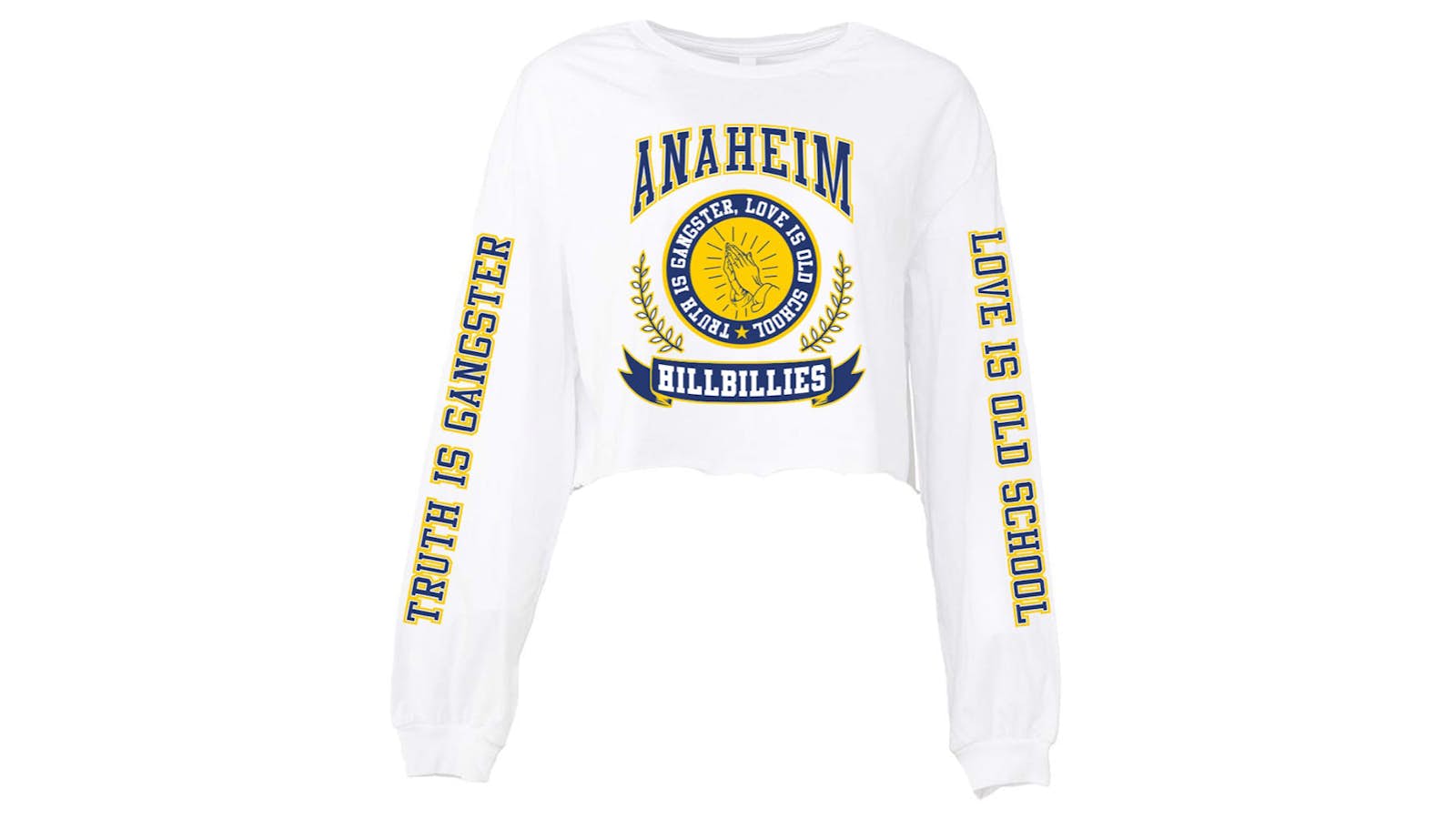 Anaheim Hillbillies truth is gangster love is old school shirt, hoodie,  sweatshirt and tank top