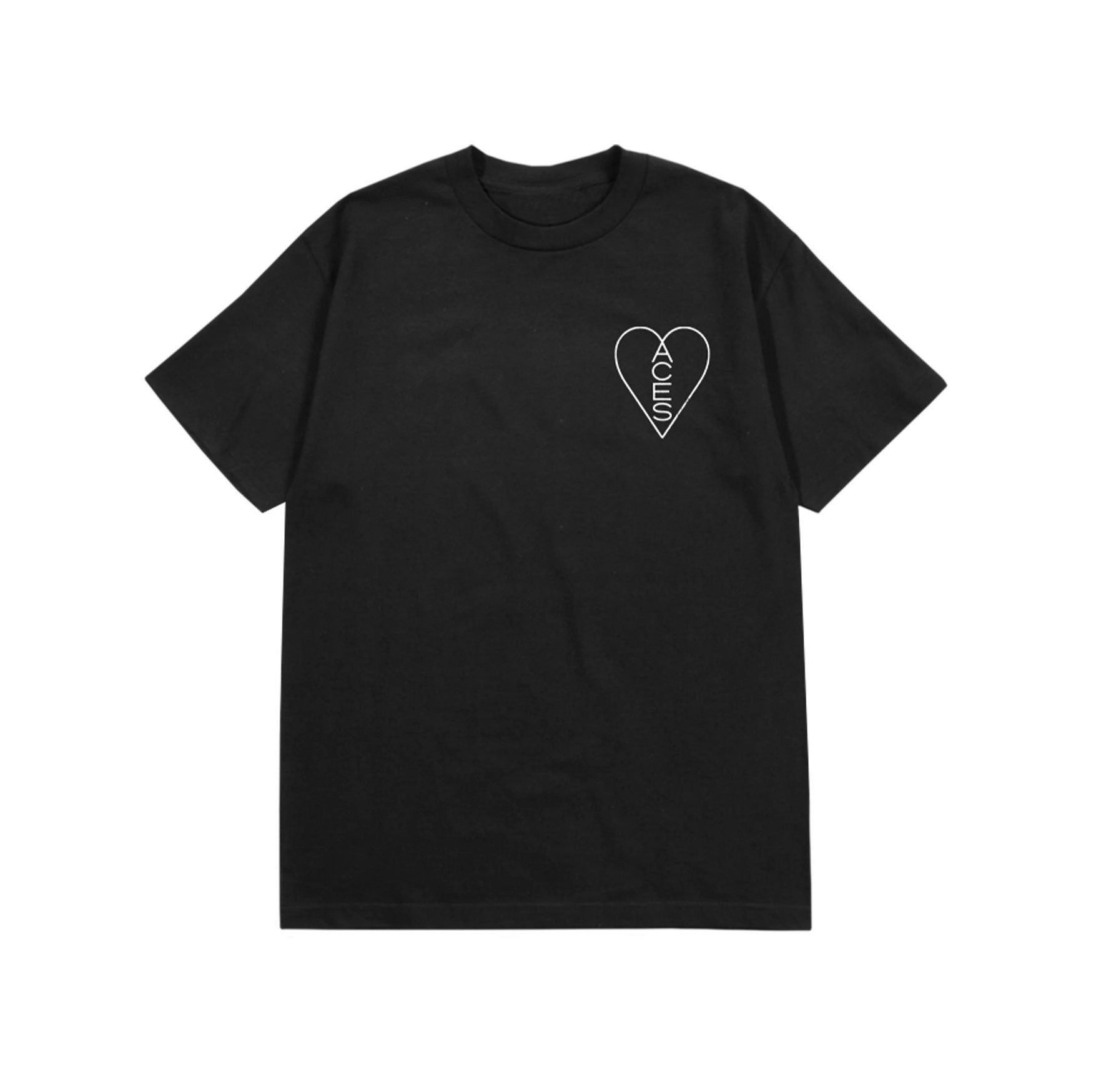 The Aces Heart Logo Tee