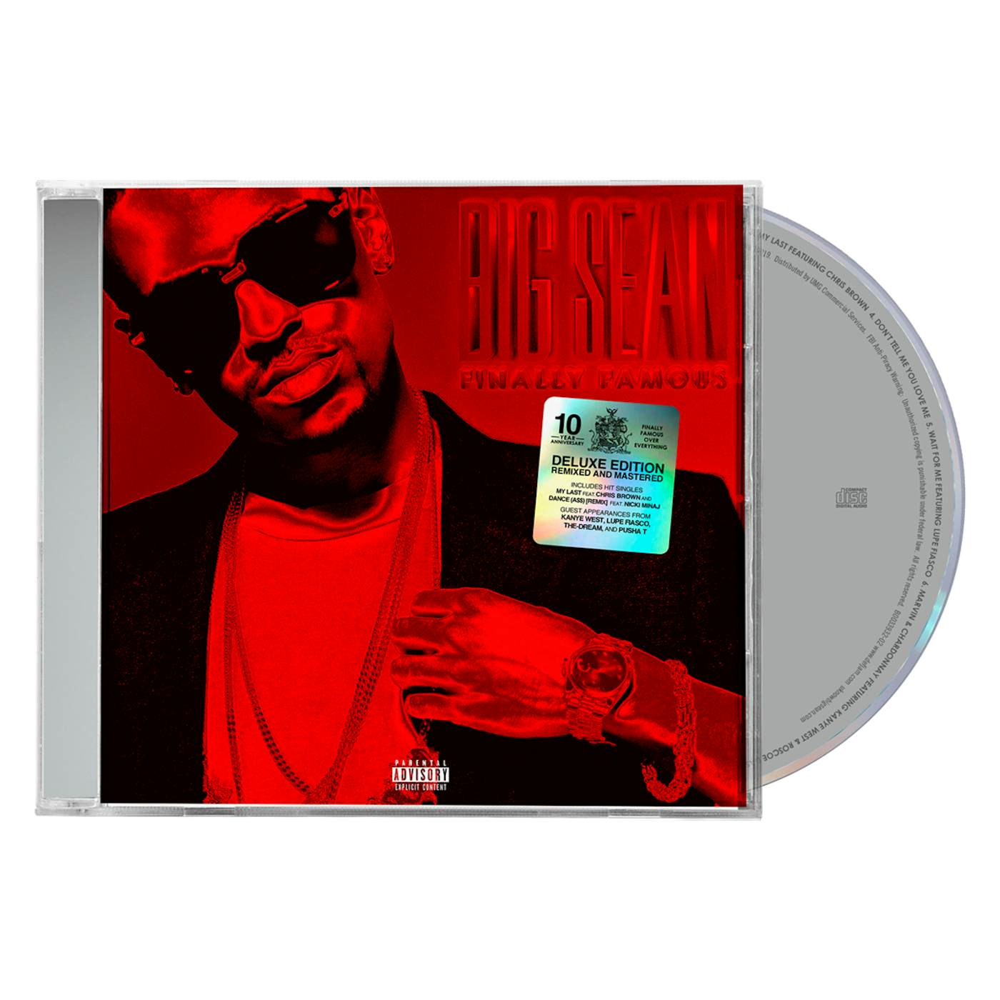 Big Sean Finally Famous 10th Anniversary Deluxe Edition (Remixed & Remastered) CD