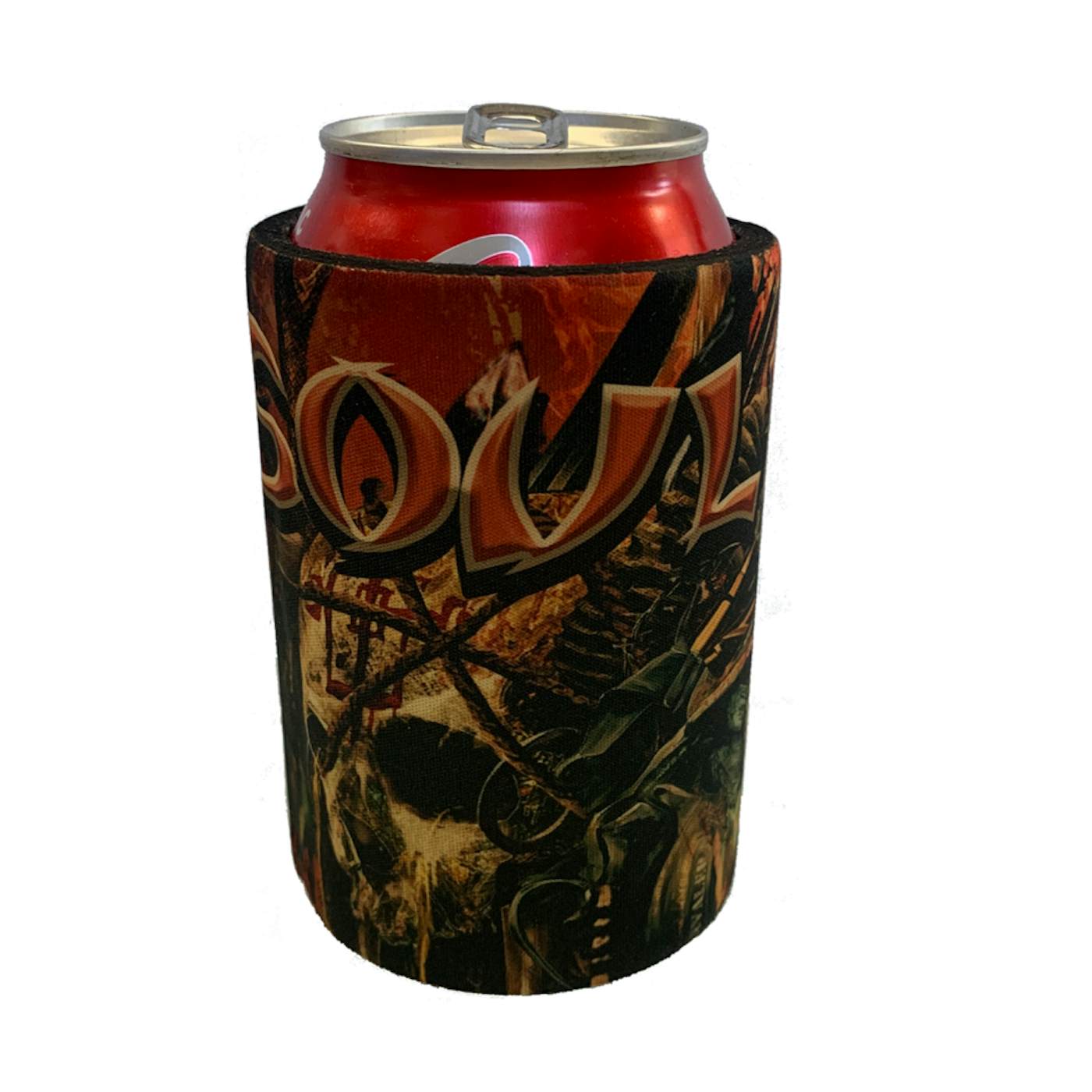 Soulfly "Gas Mask" Stubby Cooler