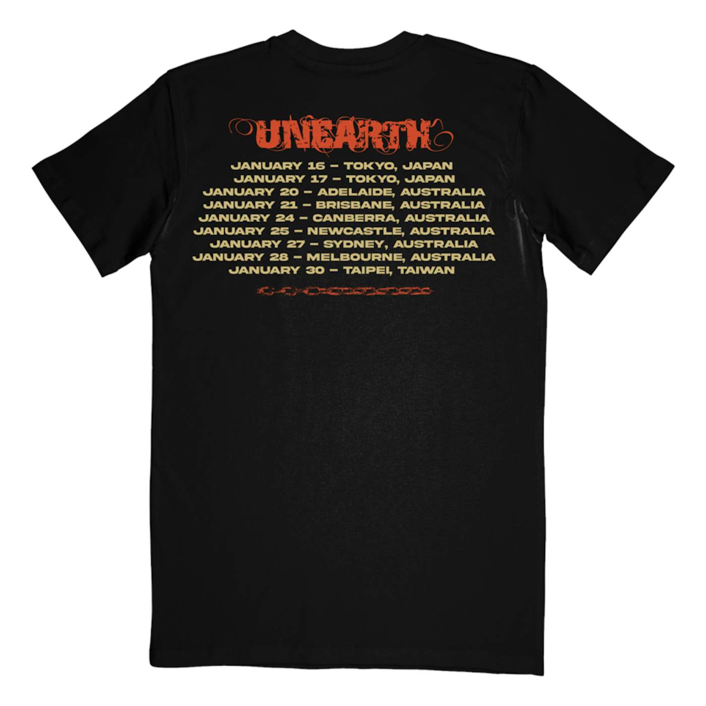 Unearth "2023 Tour" T-Shirt