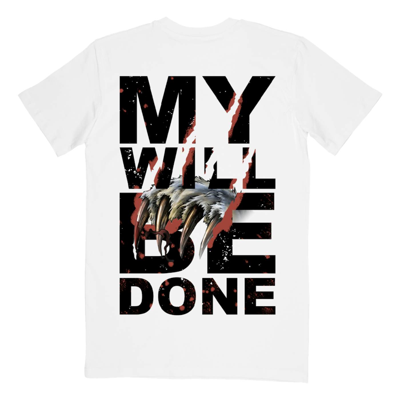 Unearth "My Will Be Done" T-Shirt (White)