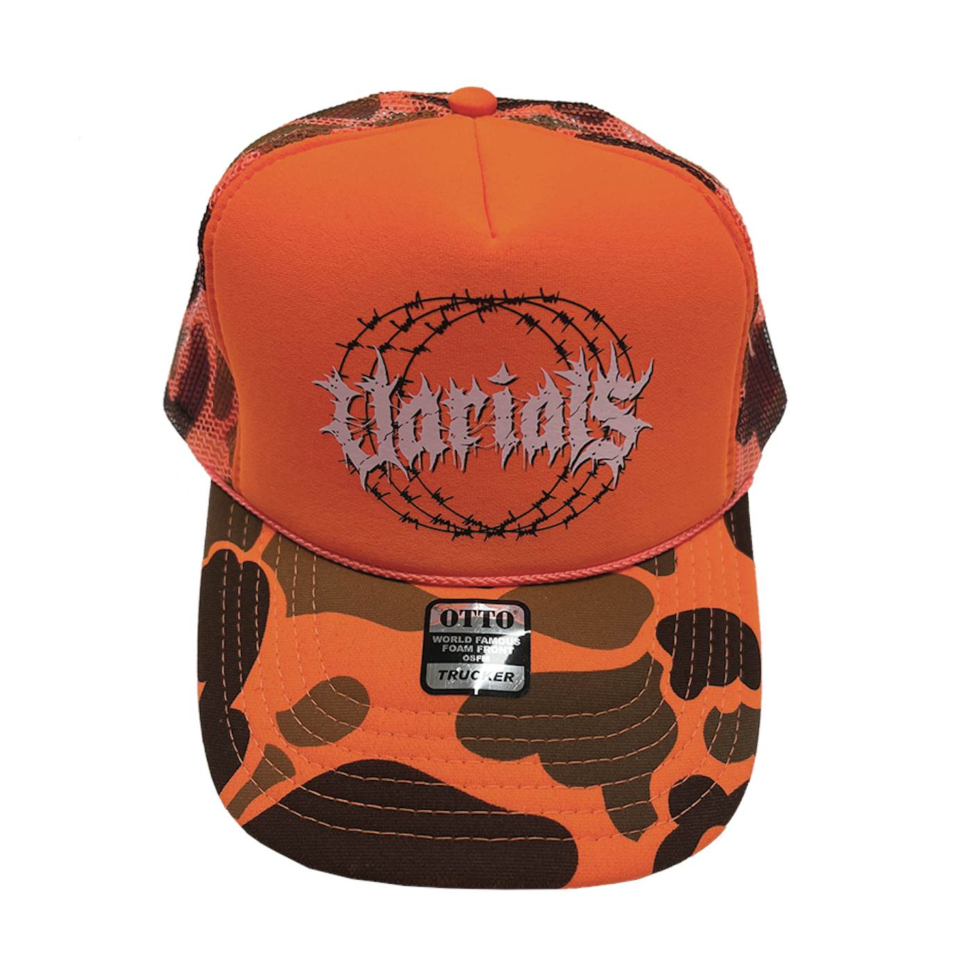 Varials "Orange Camo" Trucker Hat