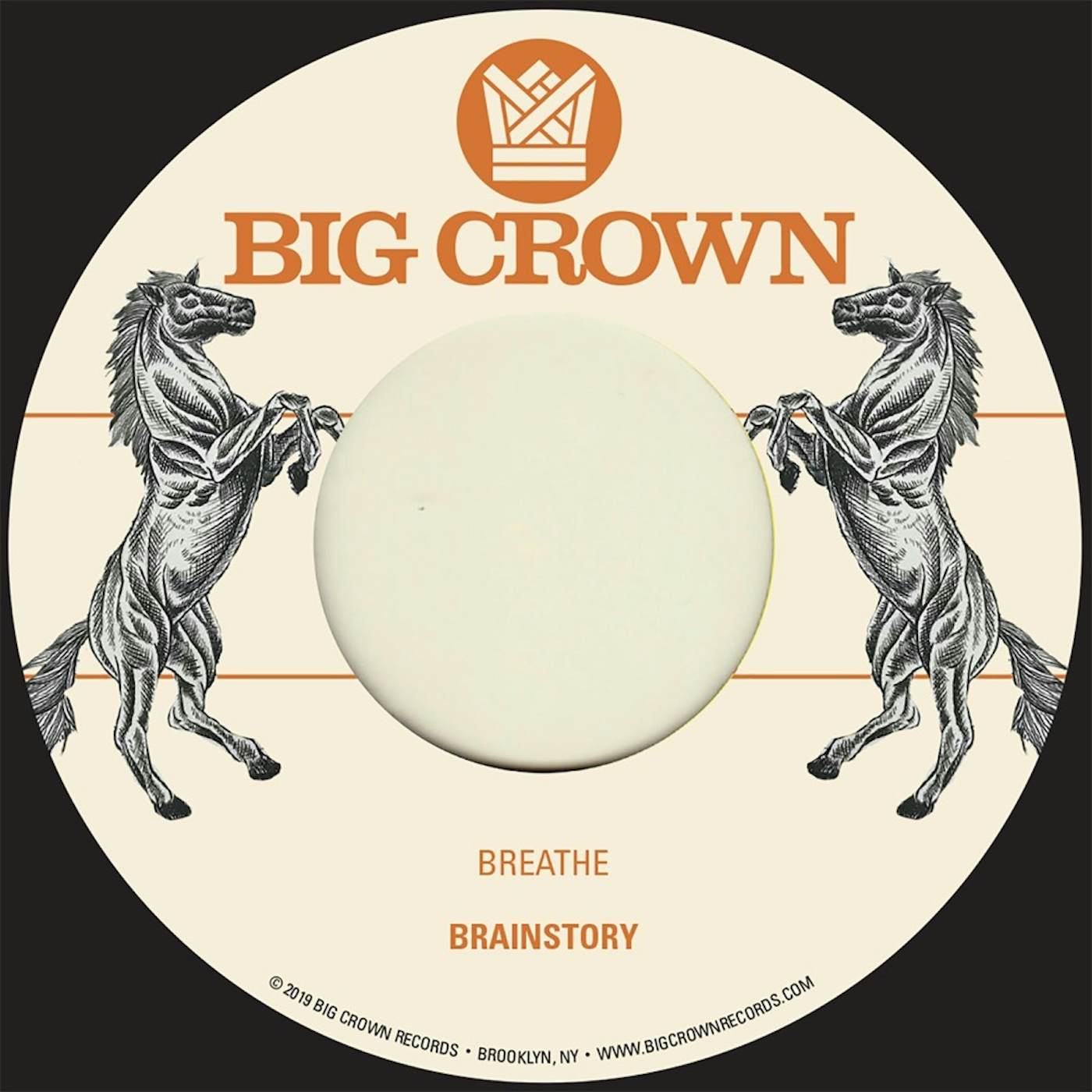 Brainstory Breathe/Sorry Vinyl Record