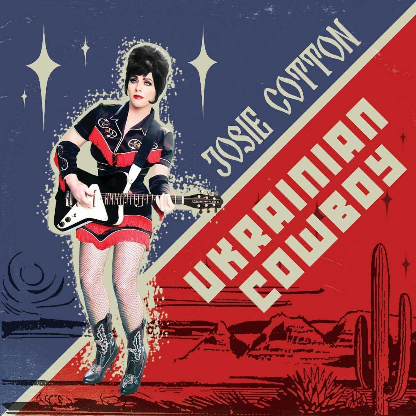 Josie Cotton UKRANIAN COWBOY / COLD WAR SPY Vinyl Record