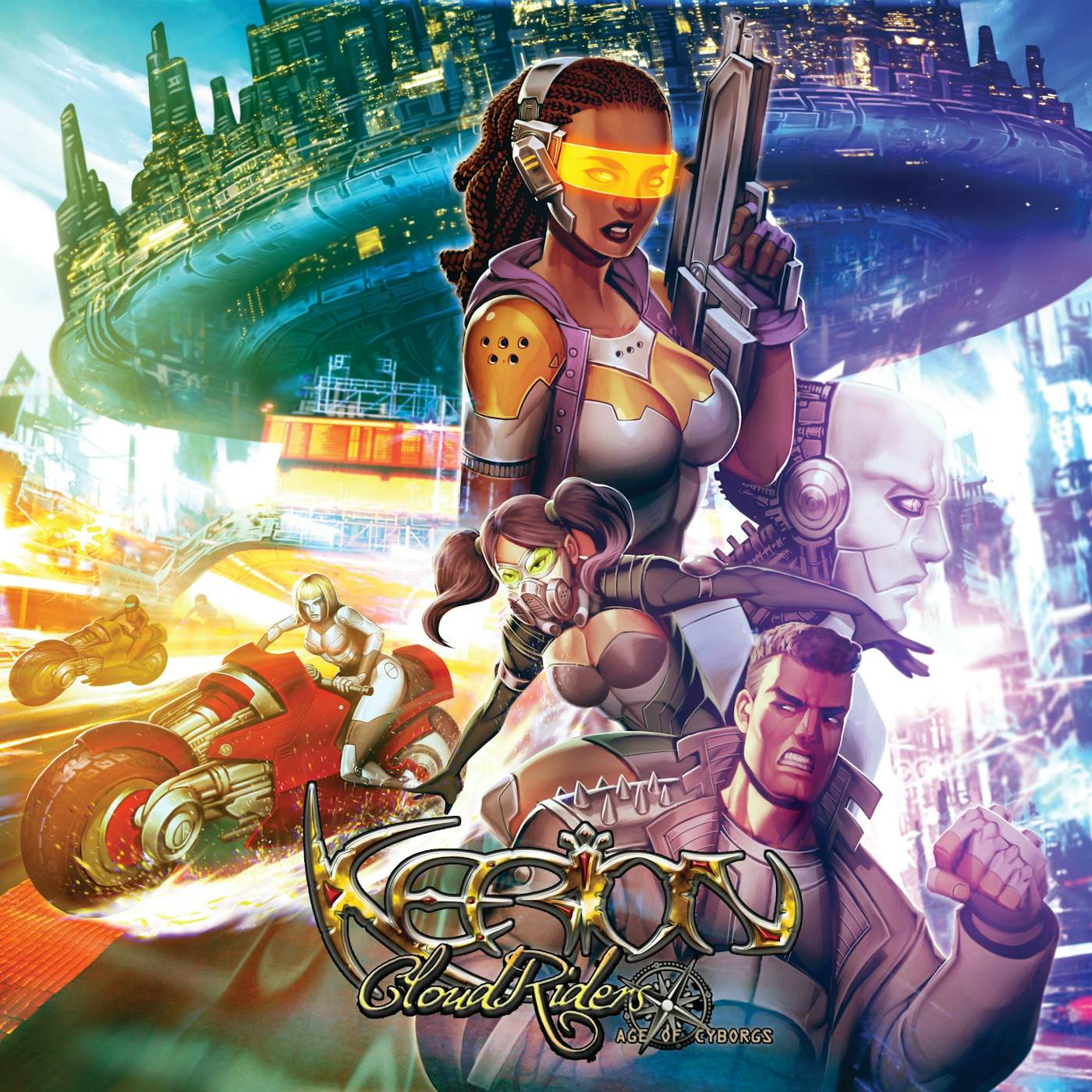 Kerion CLOUDRIDERS: AGE OF CYBORGS CD