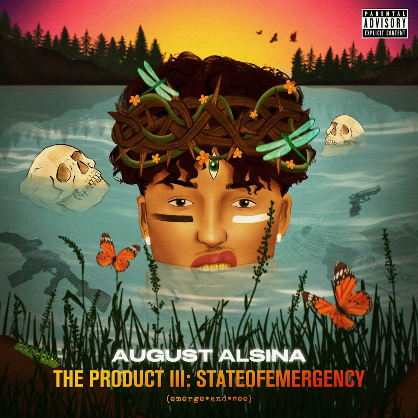 August Alsina PRODUCT III: STATEOFEMERGENCY CD