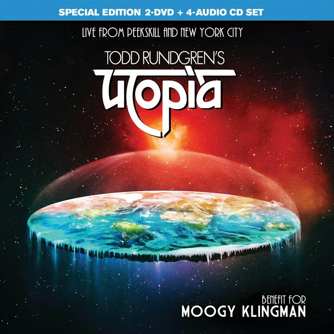 Todd Rundgren's Utopia BENEFIT FOR MOOGY KLINGMAN CD
