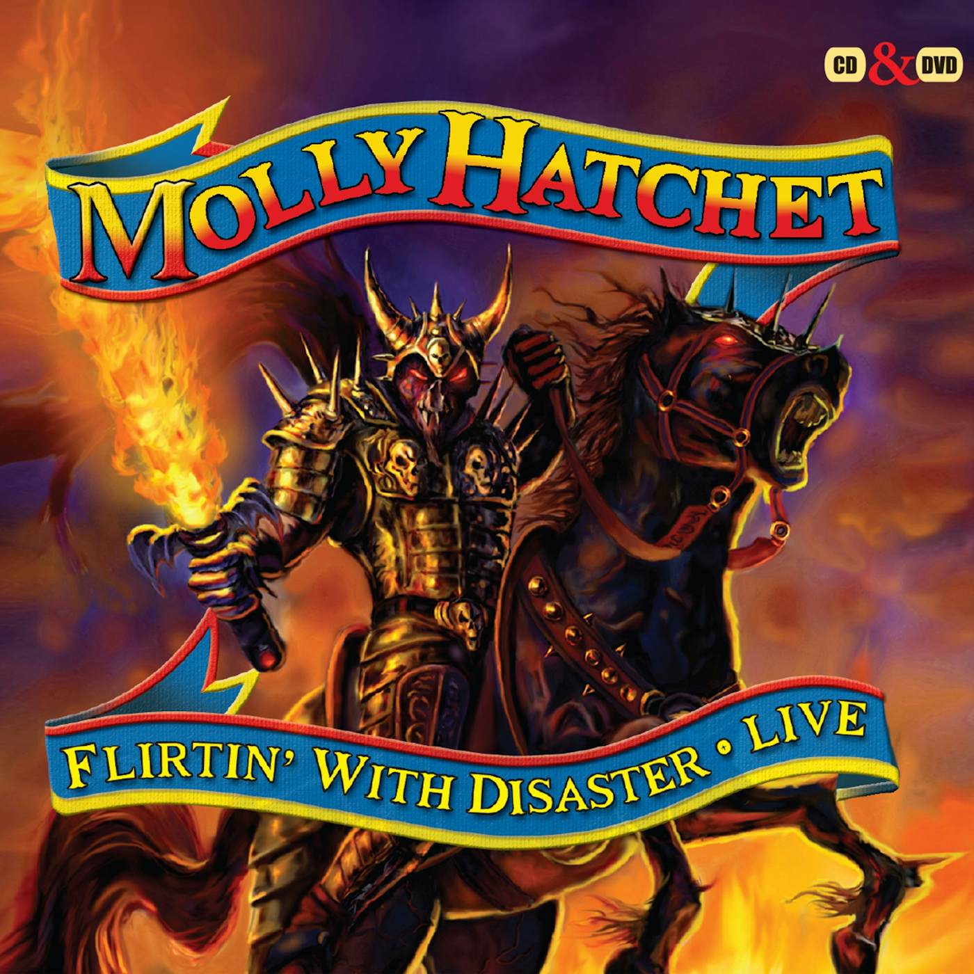 Molly Hatchet FLIRTIN' WITH DISASTER - LIVE (2CD) CD