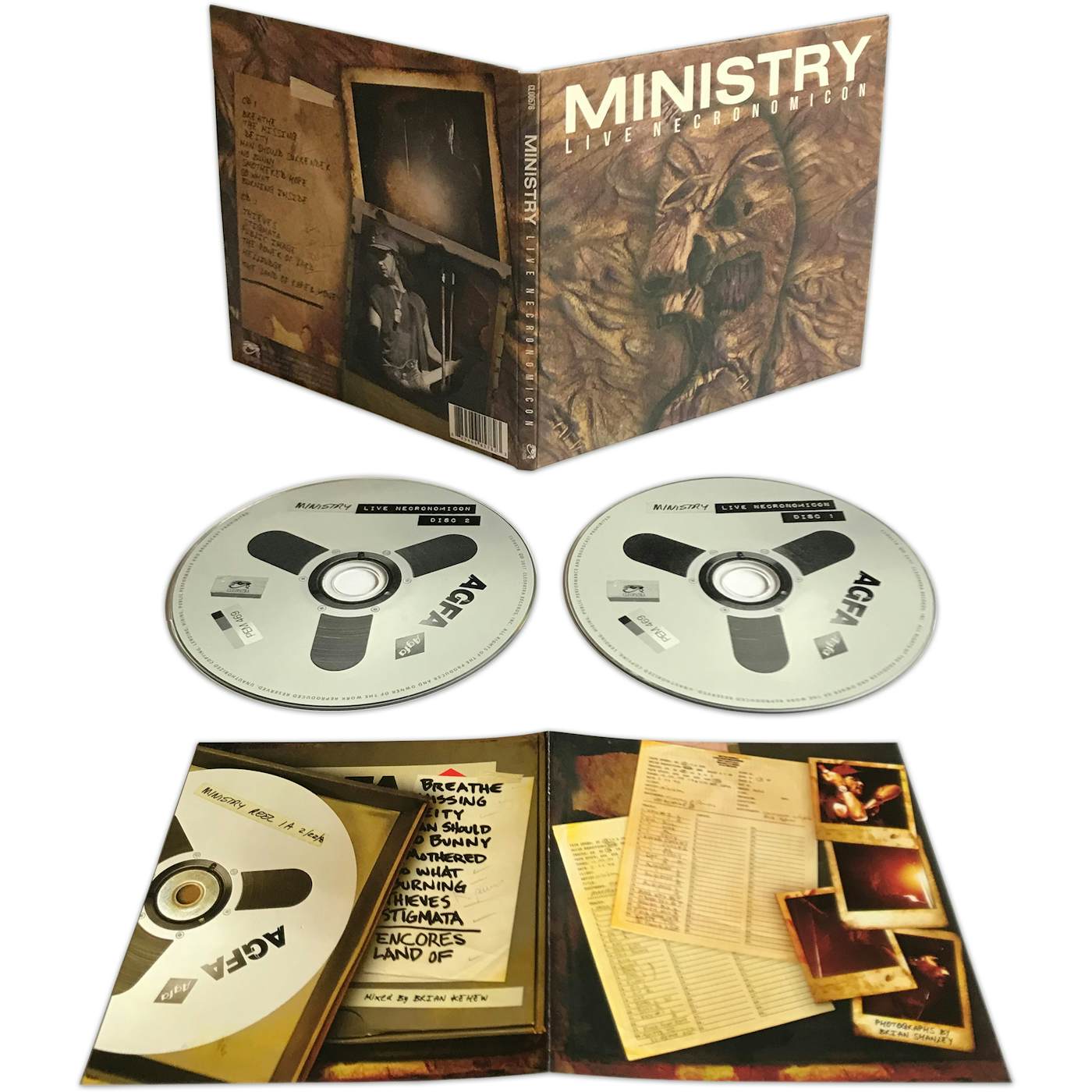 Ministry LIVE NECRONOMICON CD