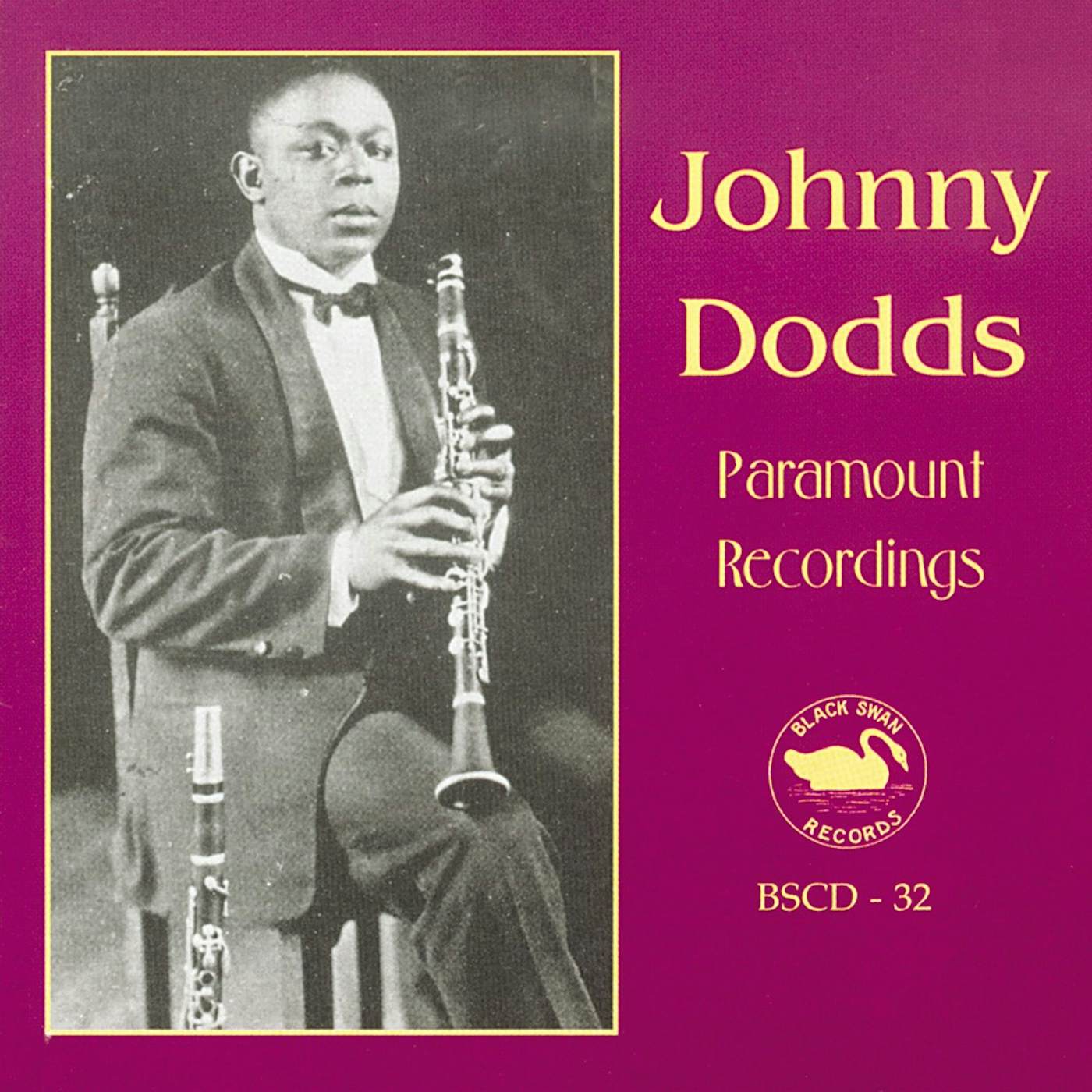Johnny Dodds PARAMOUNT RECORDINGS VOL.1 CD