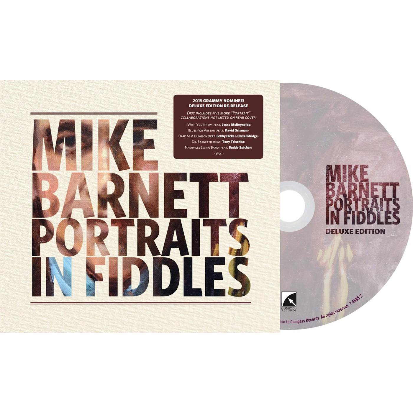 Mike Barnett Portraits In Fiddles CD