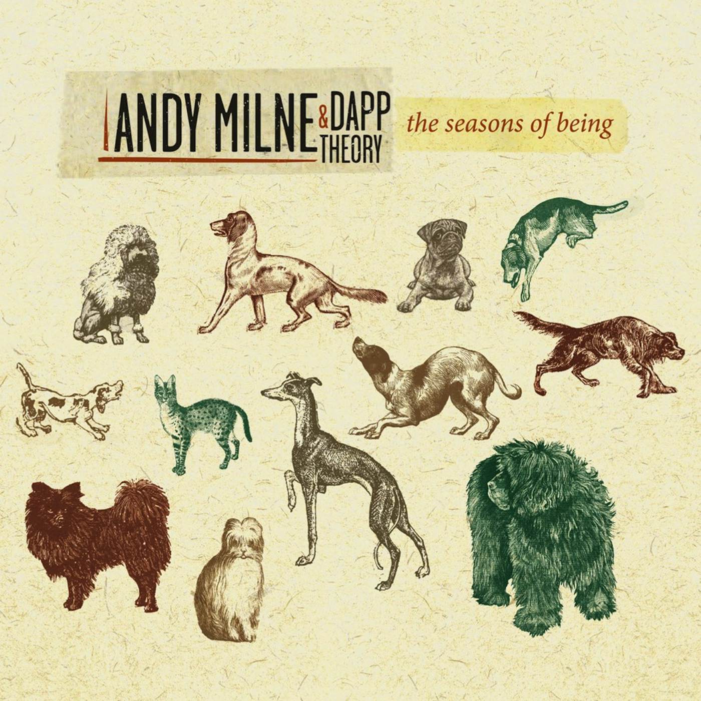 Andy Milne Seasons Of Being CD