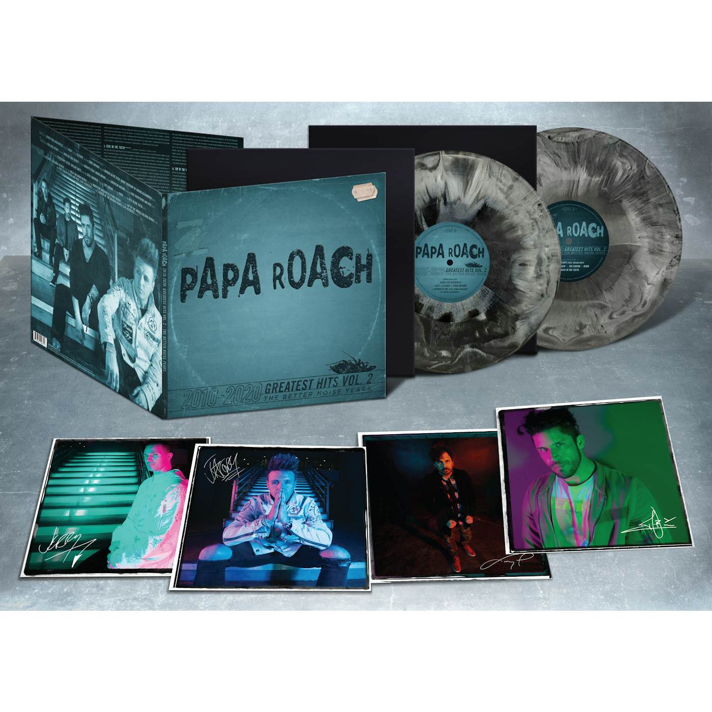 Papa Roach GREATEST HITS VOL. 2: THE BETTER NOISE YEARS (COLOR VINYL) Vinyl Record