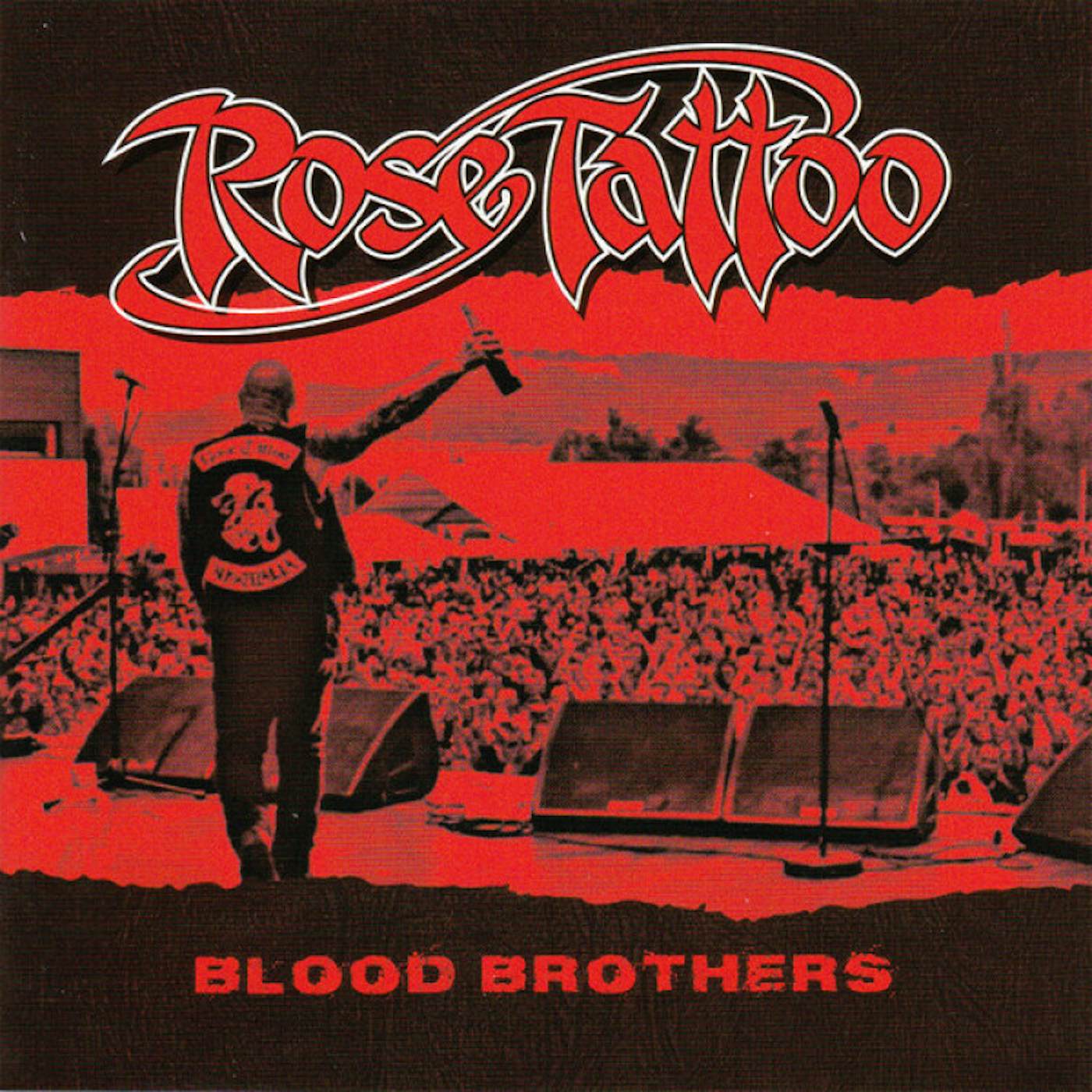 Rose Tattoo BLOOD BROTHERS (2LP/RED VINYL/GATEFOLD/LIMITED) Vinyl Record