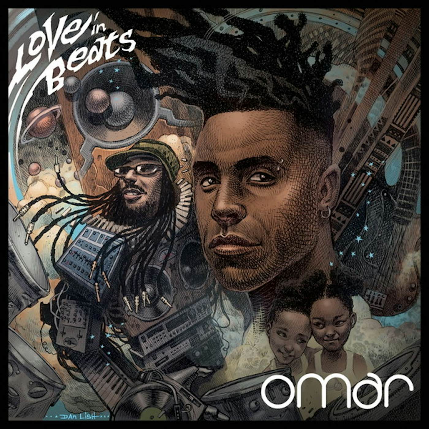 Omar Love In Beats Vinyl Record