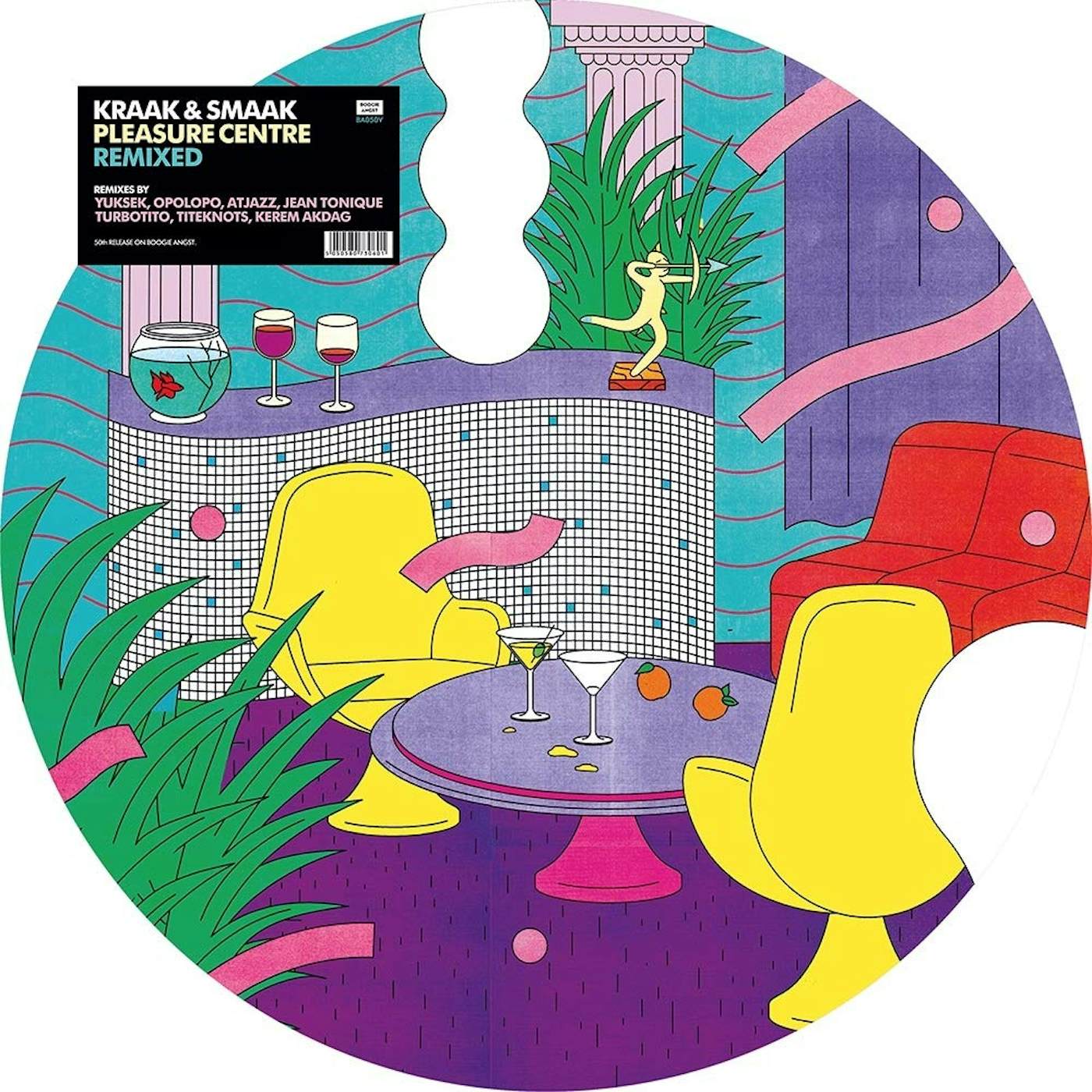 Kraak & Smaak Pleasure Centre Remixed Vinyl Record
