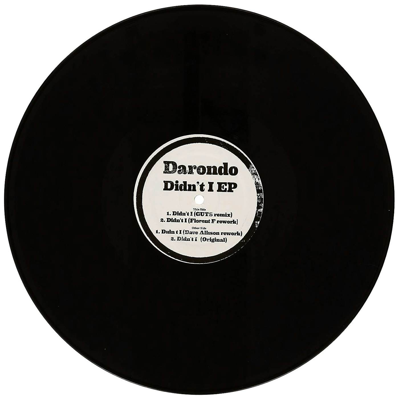 Darondo Didn't I Vinyl Record