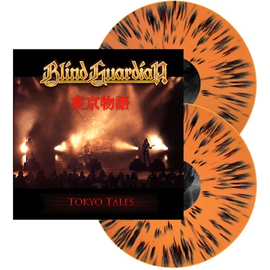 Blind Guardian Tokyo Tales (Orange W/Black Splatter Vin Vinyl Record