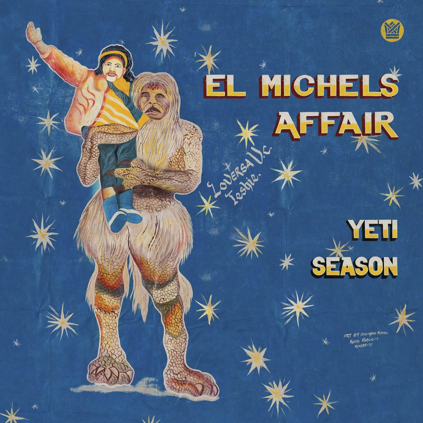 El Michels Affair Yeti Season (Clear Blue Vinyl) Vinyl Record