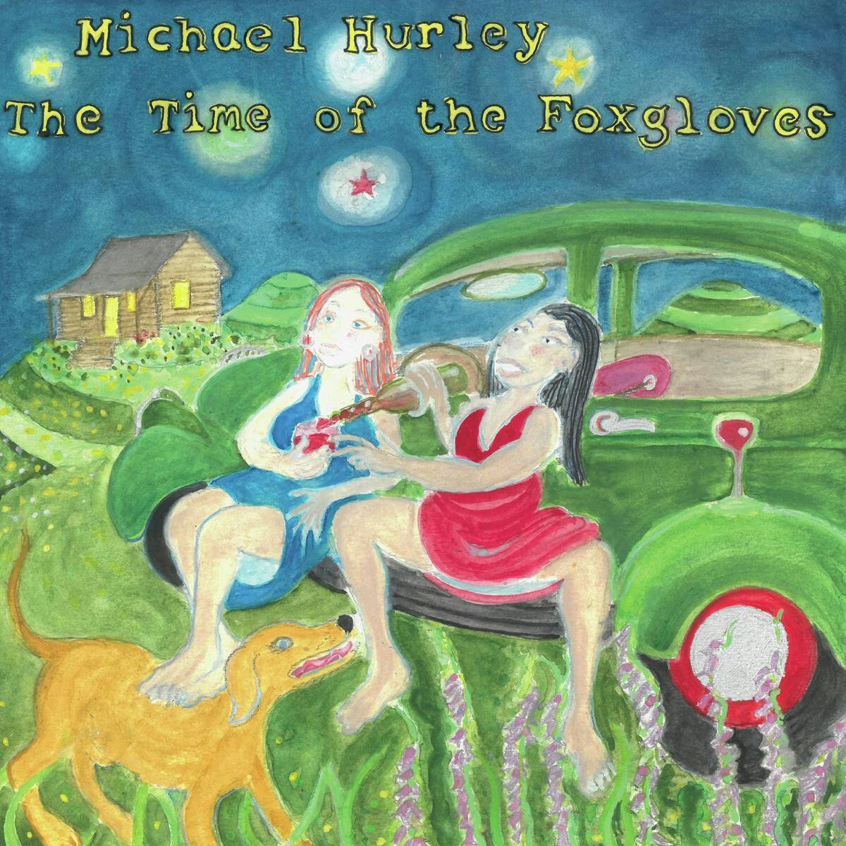 LP MIKE HURLEY FIRST SONGS Folkways Records FG 3581-