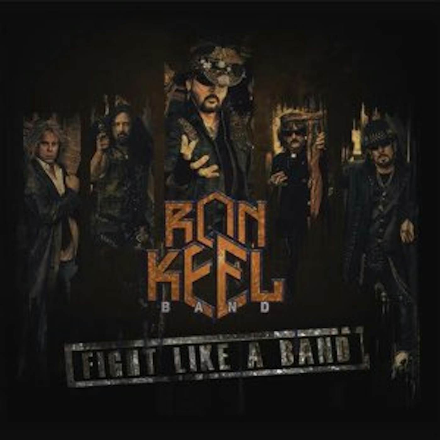 Ron Keel Fight Like A Band Vinyl Record