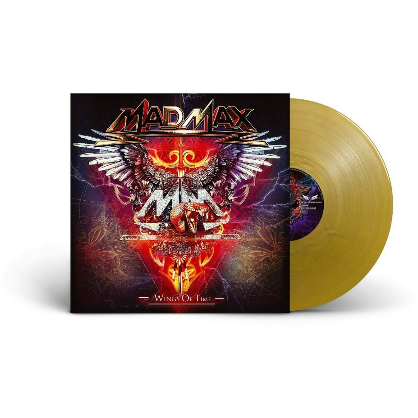Mad Max Wings Of Time   Gold Vinyl Record