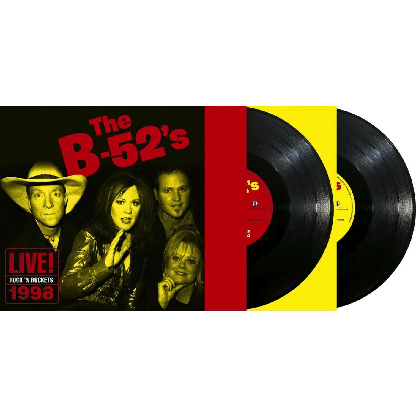 The B-52's LIVE! ROCK N' ROCKETS 1998 Vinyl Record