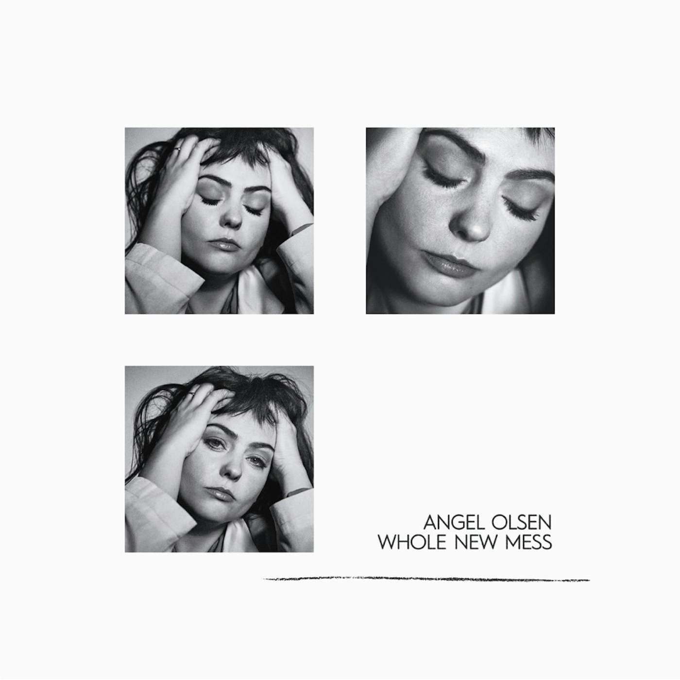 Angel Olsen WHOLE NEW MESS (CLEAR SMOKE TRANSLUCENT VINYL) Vinyl Record