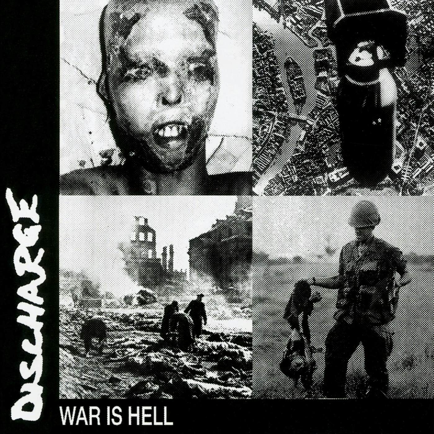Discharge WAR IS HELL (BLUE VINYL/REISSUE/LIMITED) Vinyl Record