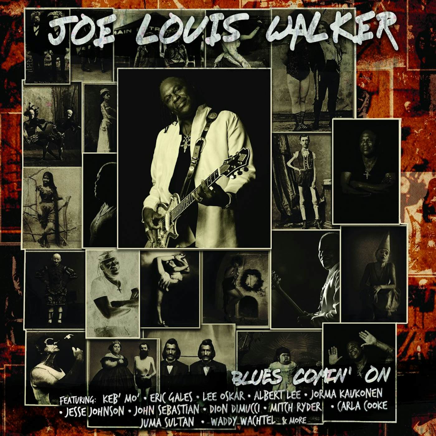 Joe Louis Walker BLUES COMIN ON (WHITE VINYL) Vinyl Record