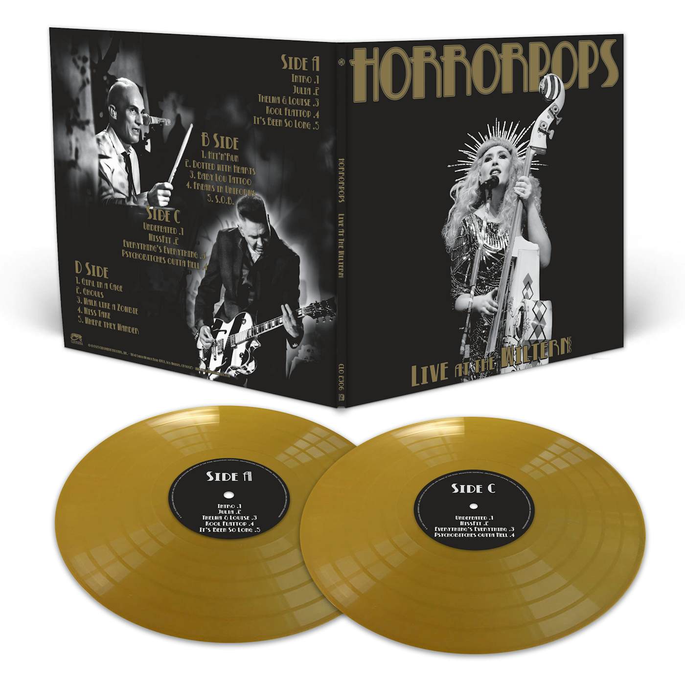 Horrorpops LIVE AT THE WILTERN (2LP) Vinyl Record