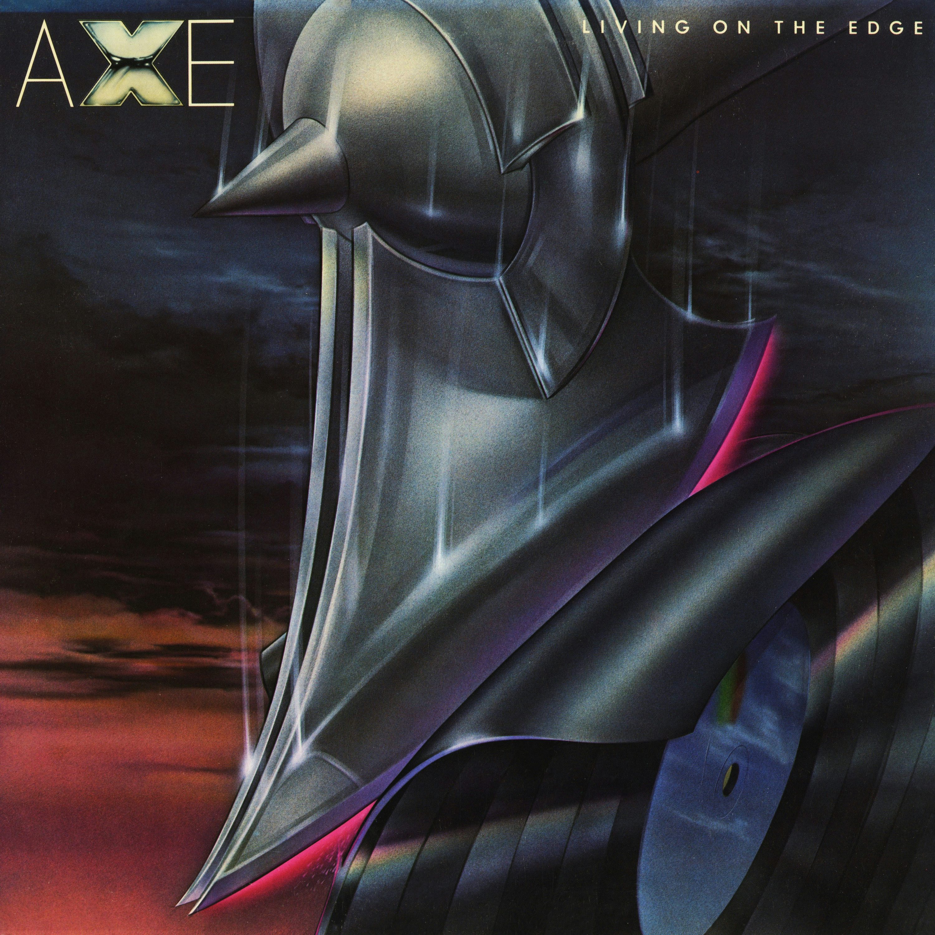 Living on the edge. Axe Living on the Edge 1980. Группа Axe 1979. On the Edge. Axe обложки альбомов.