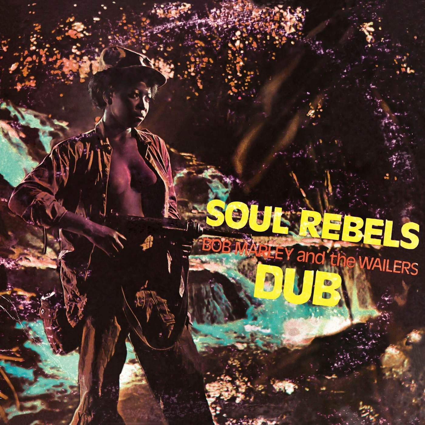Bob Marley SOUL REBELS DUB (YELLOW & RED HAZE VINYL) Vinyl Record