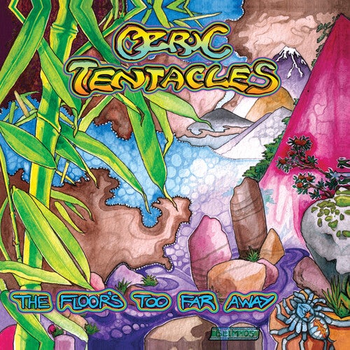 Ozric Tentacles Floor's Too Far Away Purple/Green Haze Vinyl Record