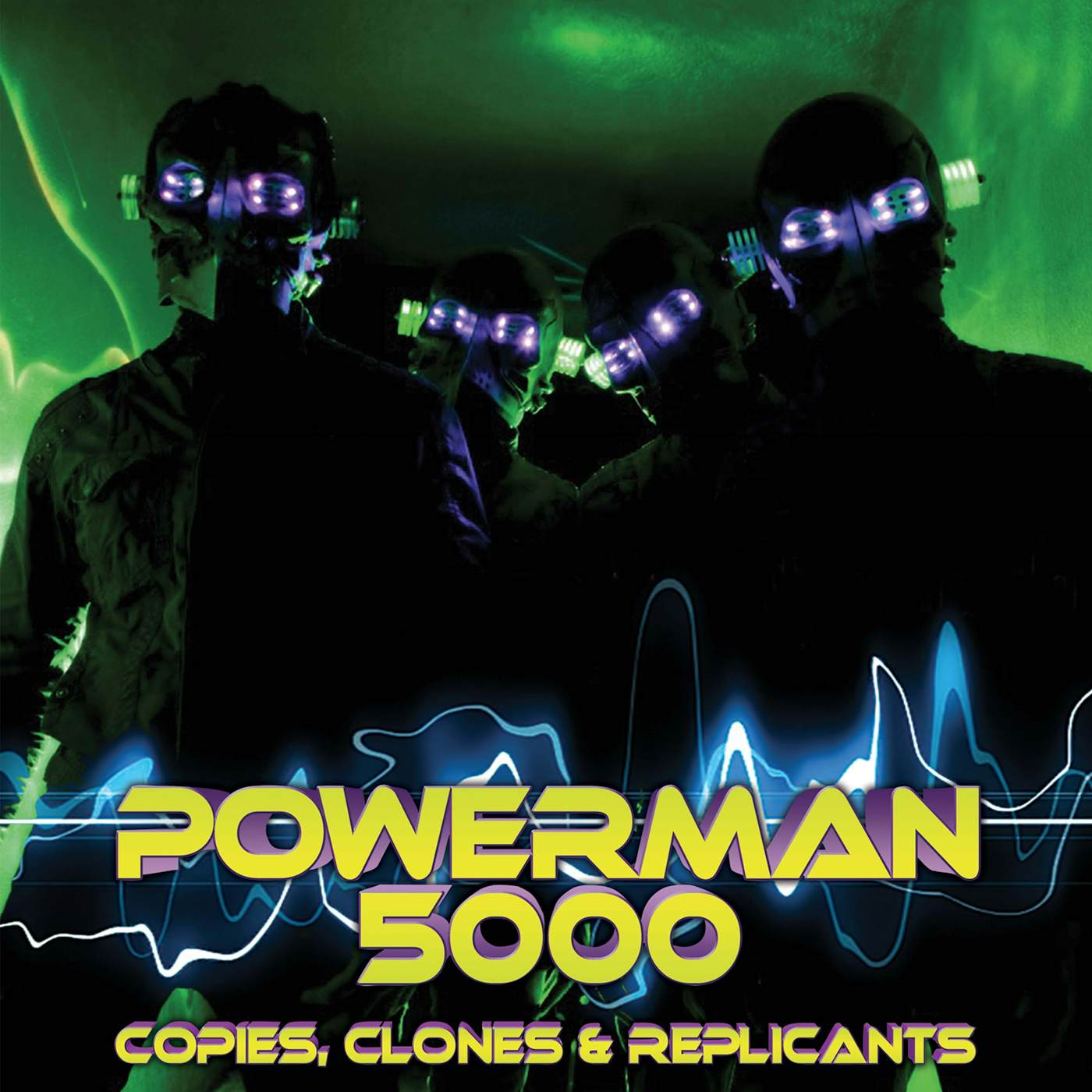 Powerman 5000 COPIES, CLONES & REPLICANTS (YELLOW VINYL) Vinyl Record