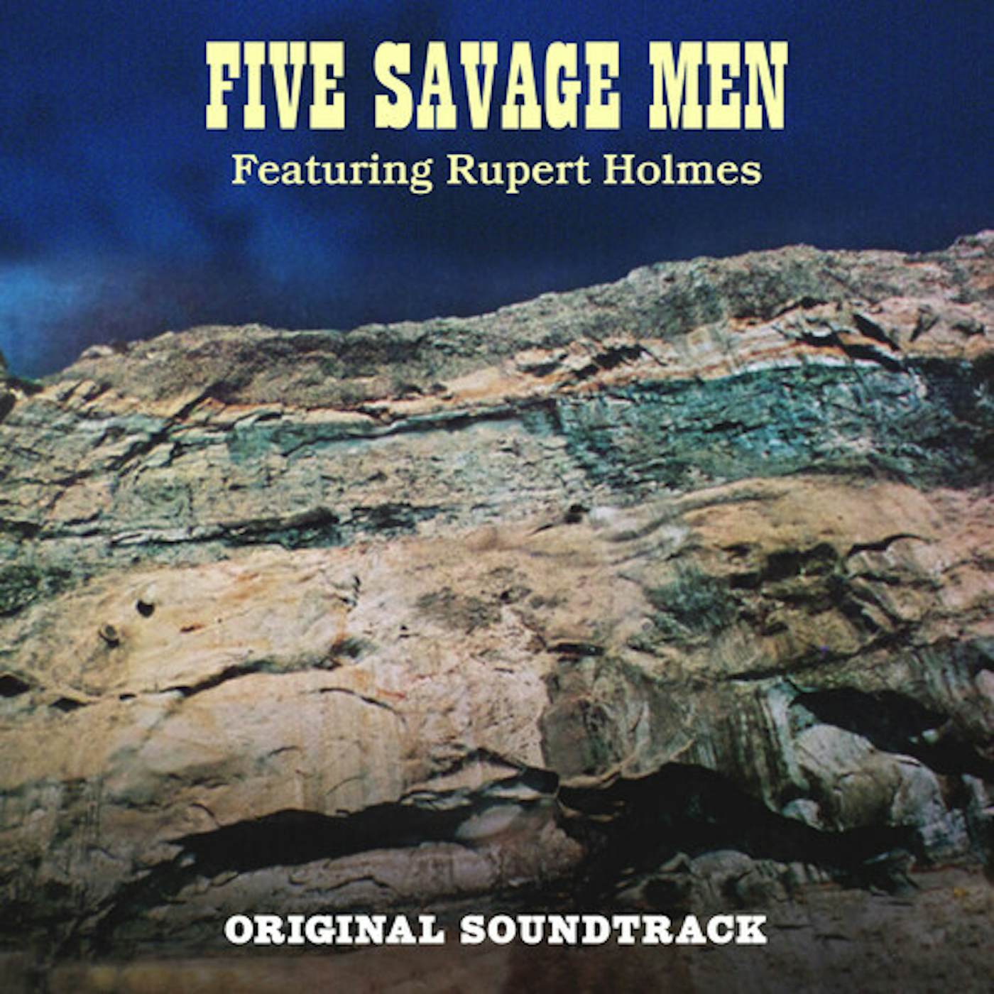 Rupert Holmes FIVE SAVAGE MEN (BLUE VINYL/180G) Vinyl Record