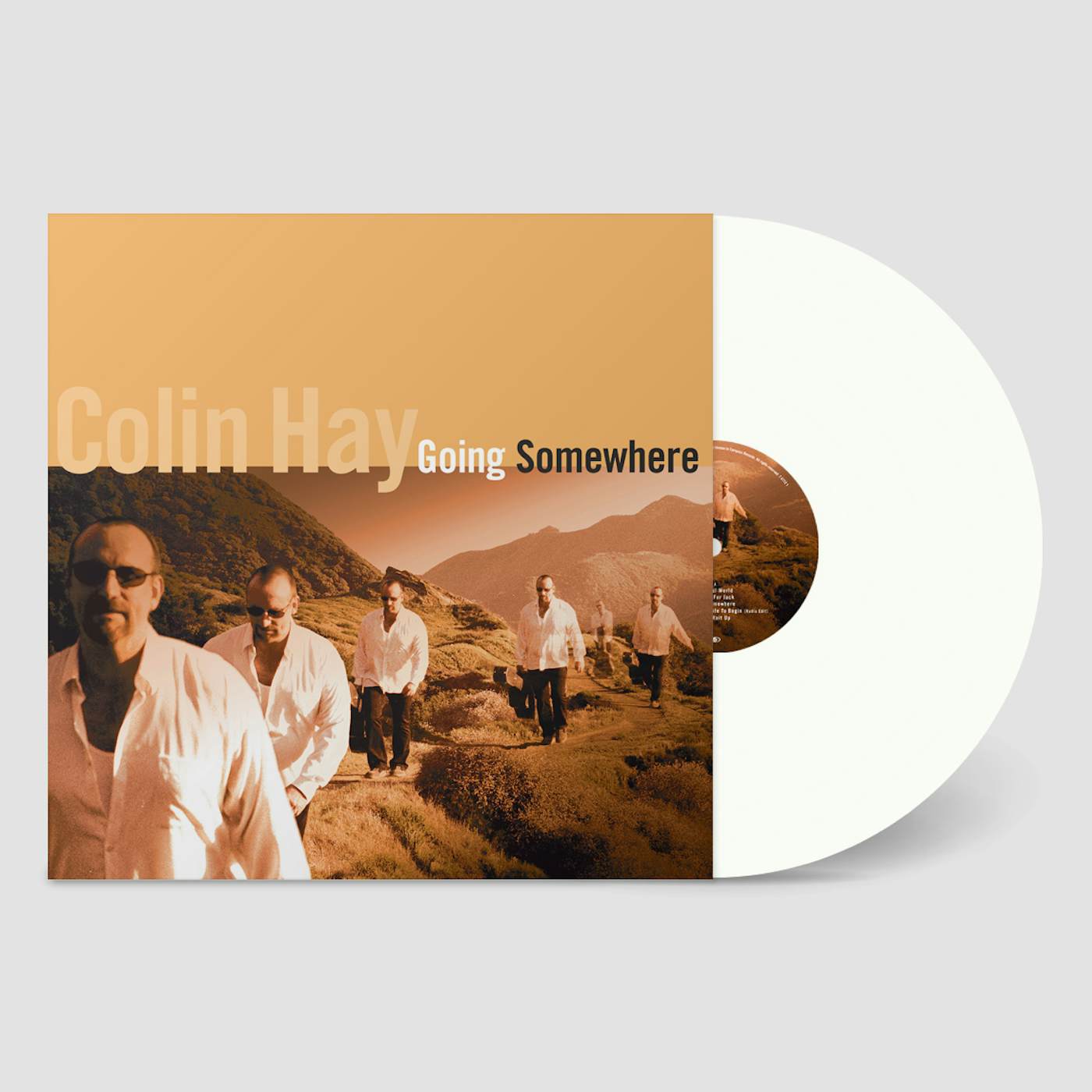 Colin Hay GOING SOMEWHERE (WHITE VINYL) Vinyl Record