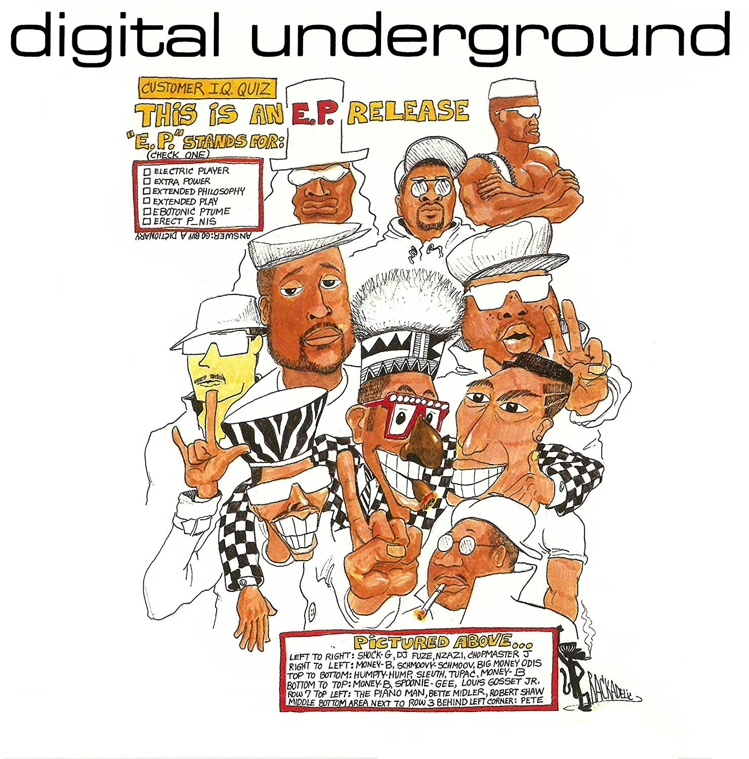 Digital Underground This Is An E.P. Release Vinyl Record