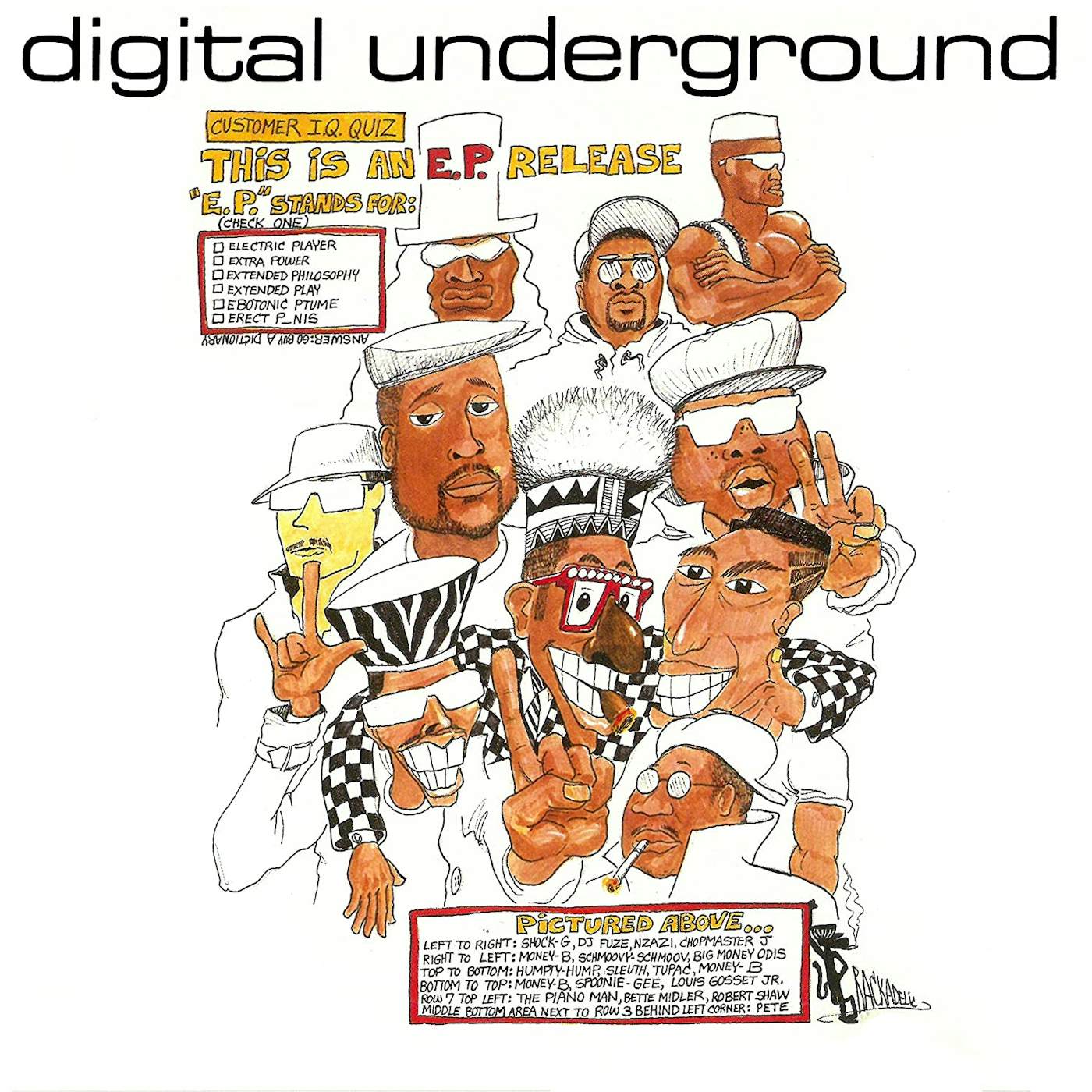 Digital Underground This Is An E.P. Release Vinyl Record