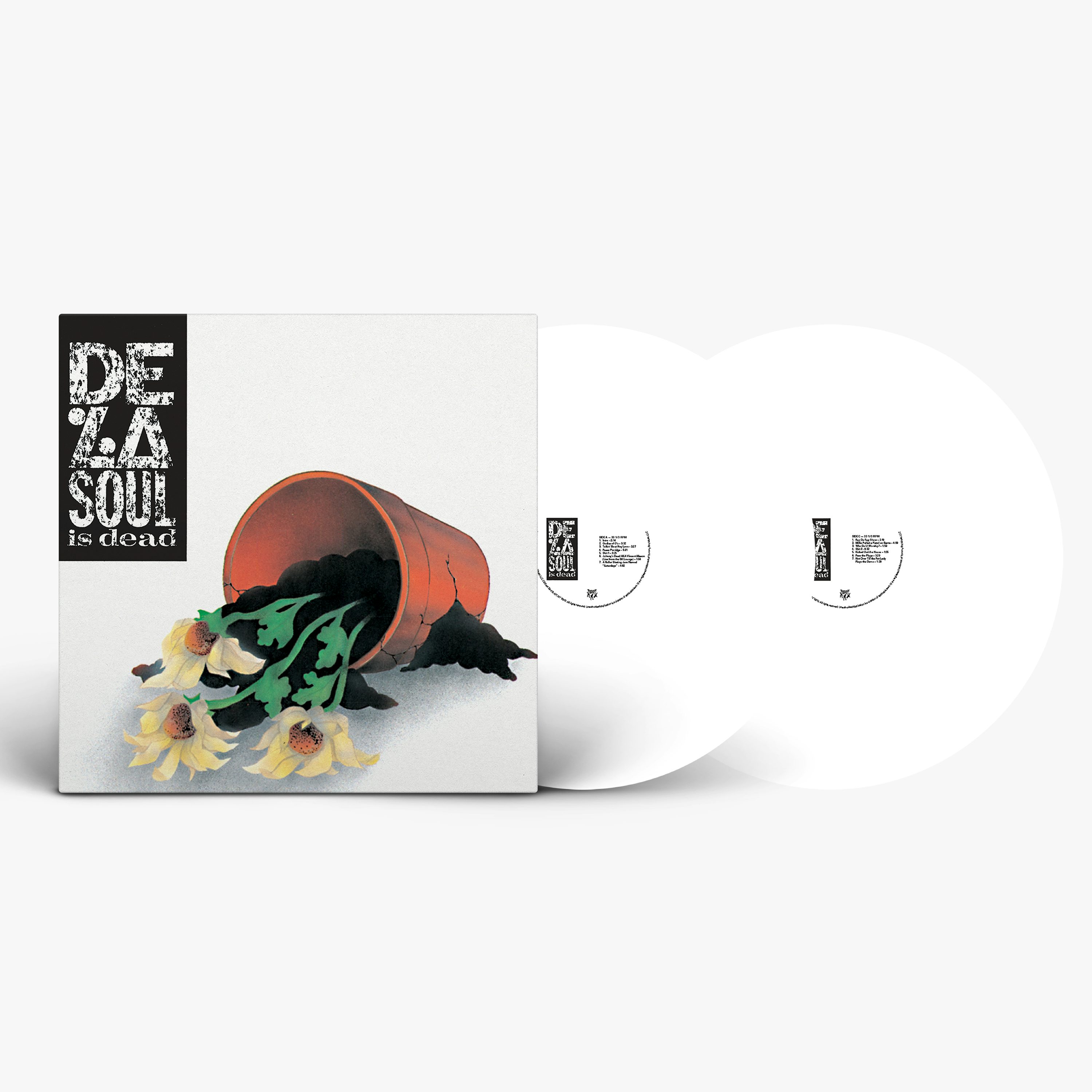 De La Soul Is Dead (White/2LP) Vinyl Record