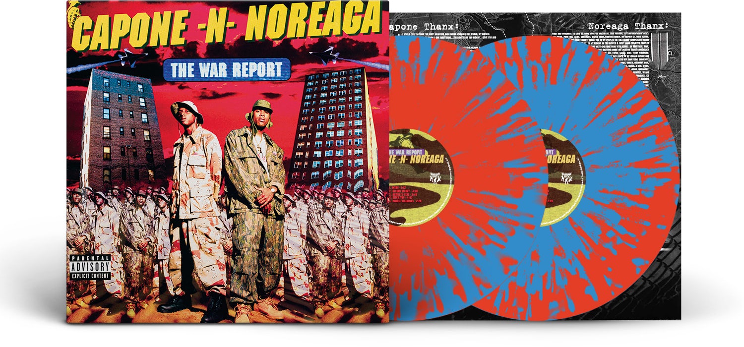 War Report (Clear Vinyl With Red & Blue Vinyl Record