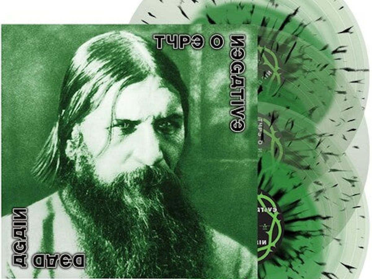 Type O Negative Dead Again (Green/Black Splatter) Vinyl