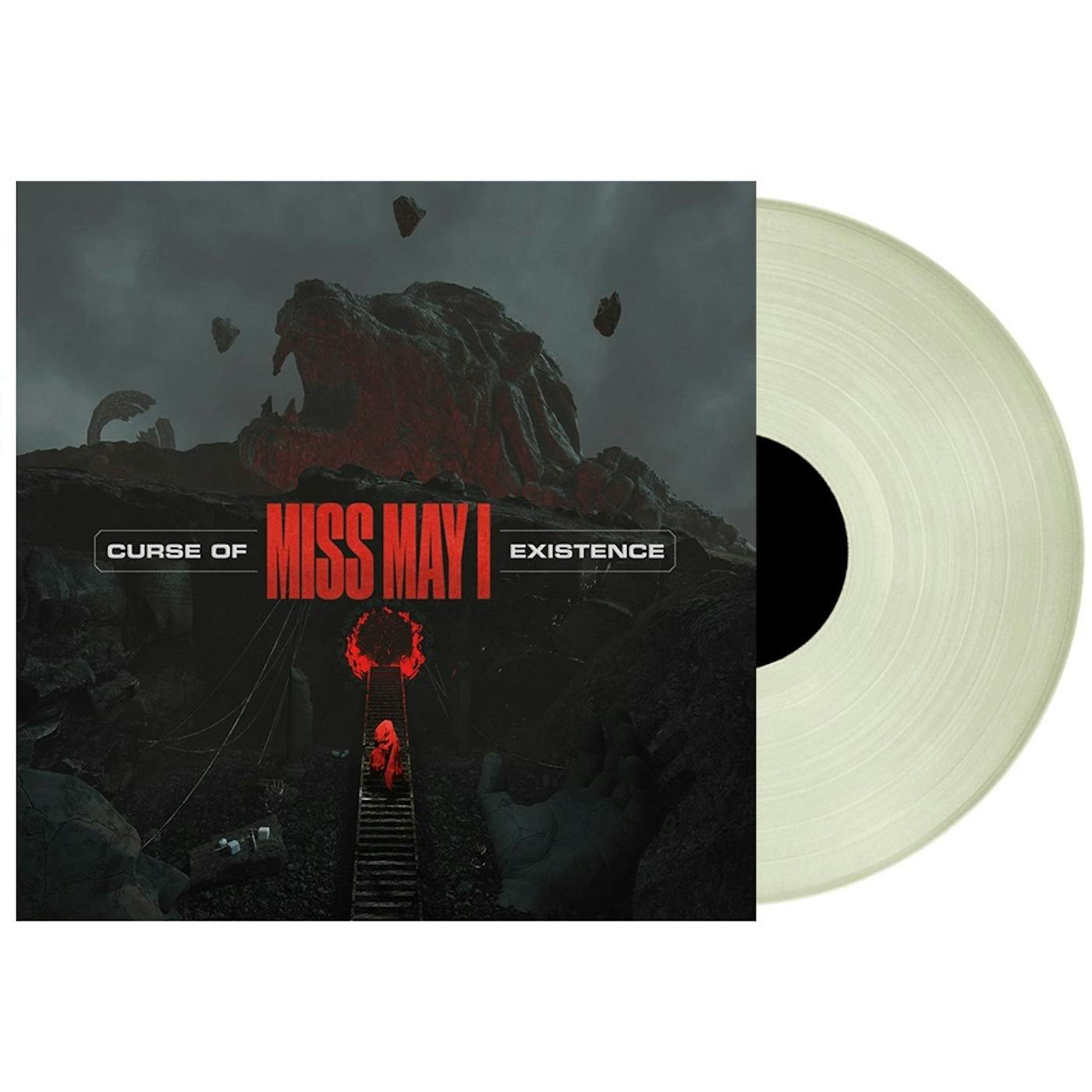 Miss May I Curse Of Existence   glow in the dark vinyl record