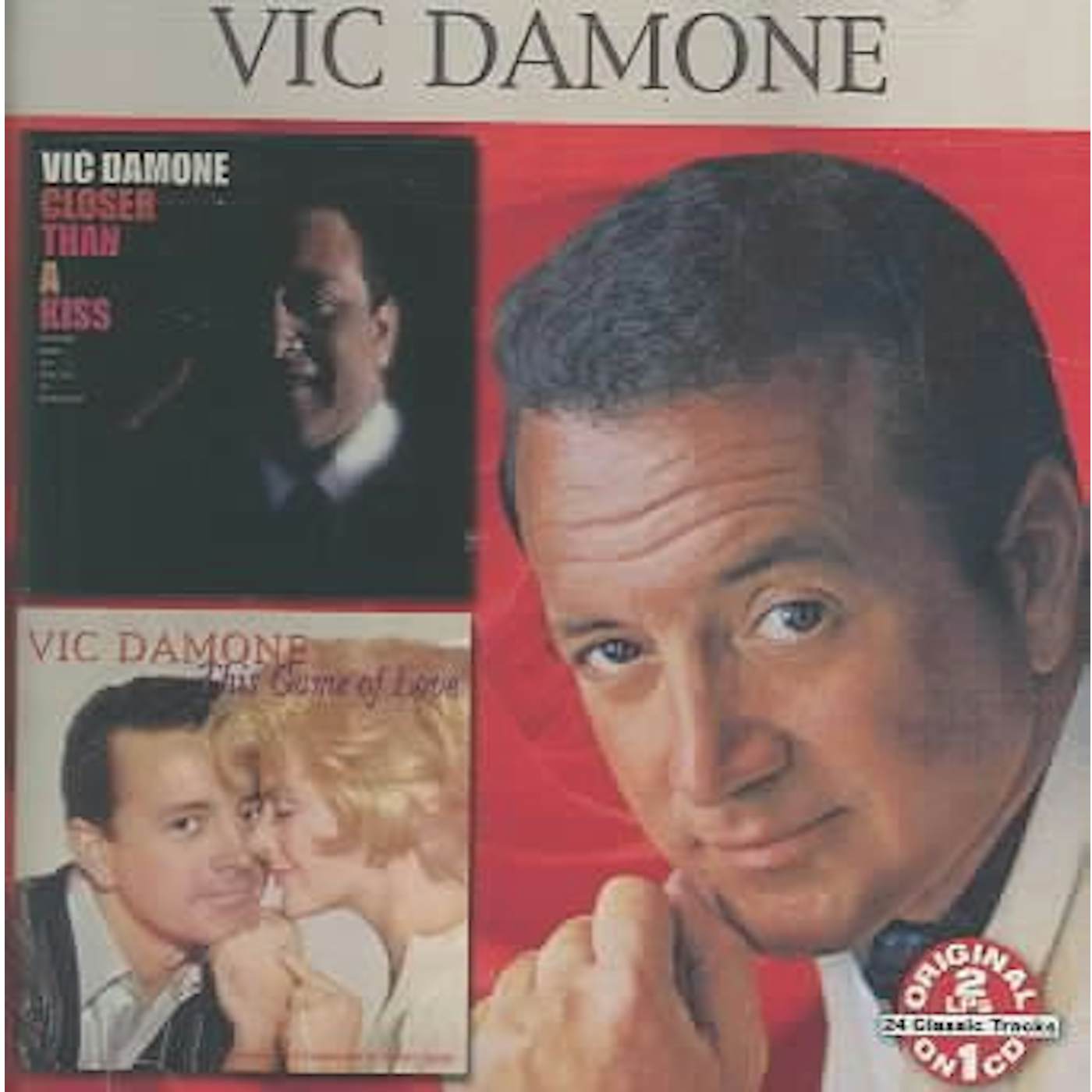 Vic Damone Closer Than a Kiss/This Game of Love CD