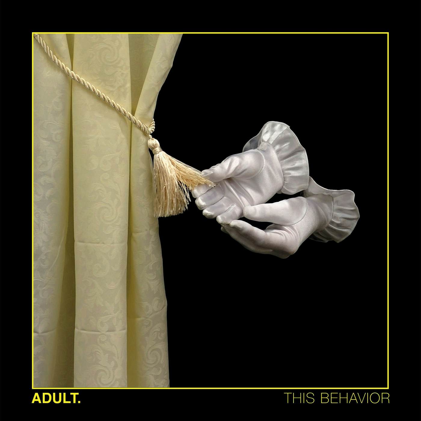 ADULT. THIS BEHAVIOR (CLEAR VINYL) Vinyl Record