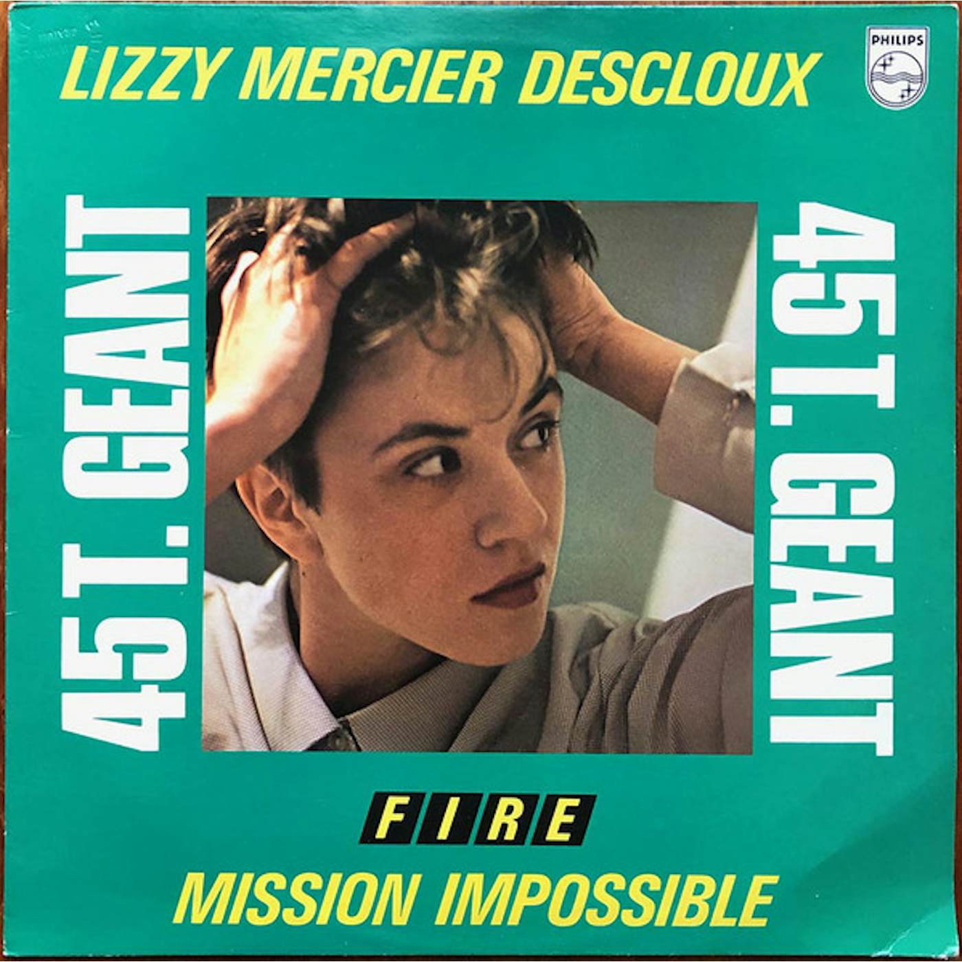Lizzy Mercier Descloux Mission Impossible Vinyl Record