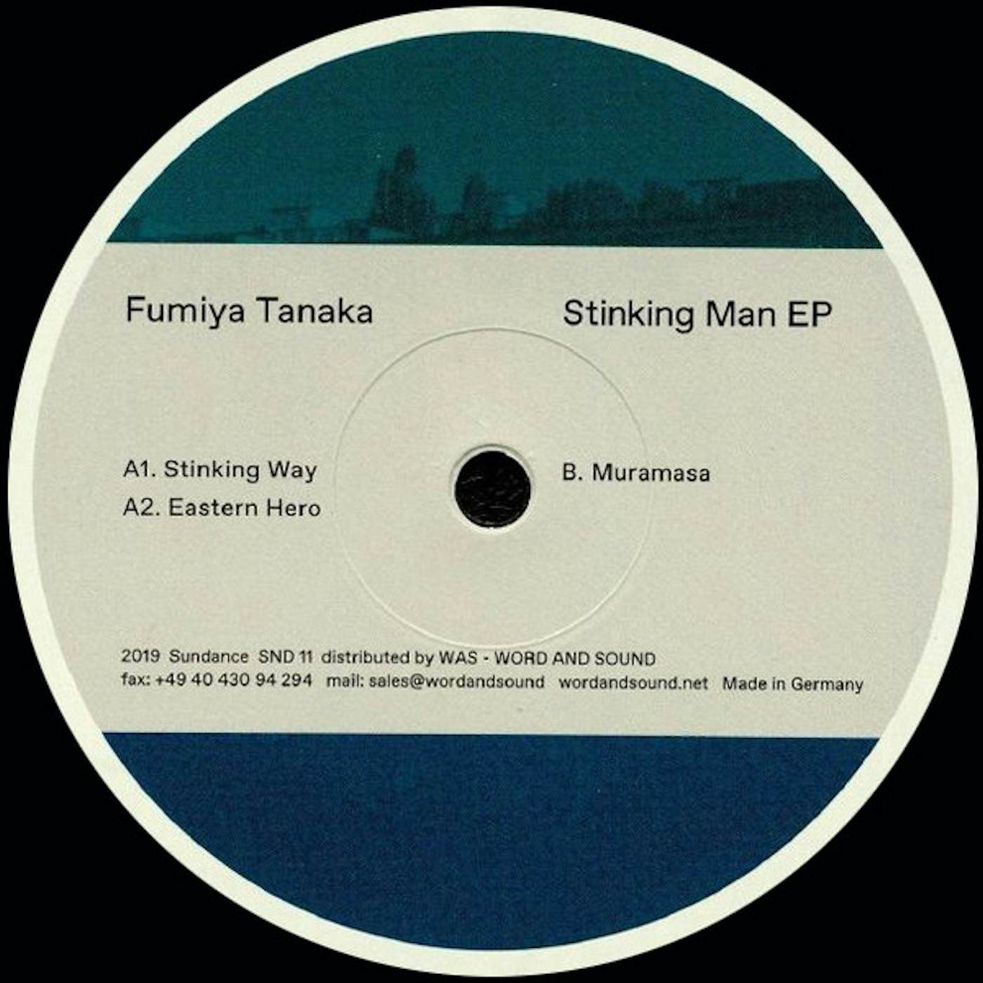 Fumiya Tanaka Stinking Man EP Vinyl Record
