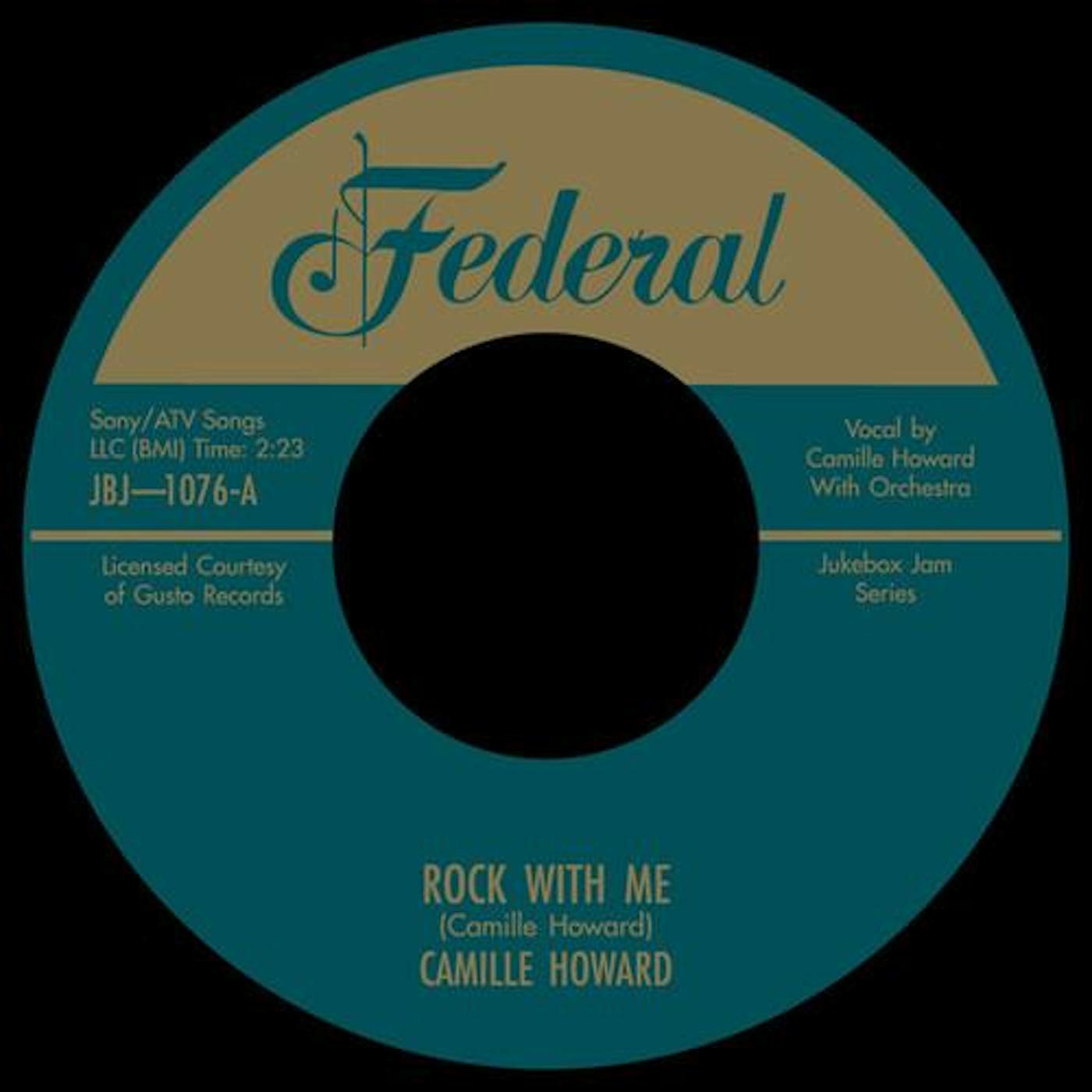 Camille Howard Nasty Man/Rock With Me Vinyl Record