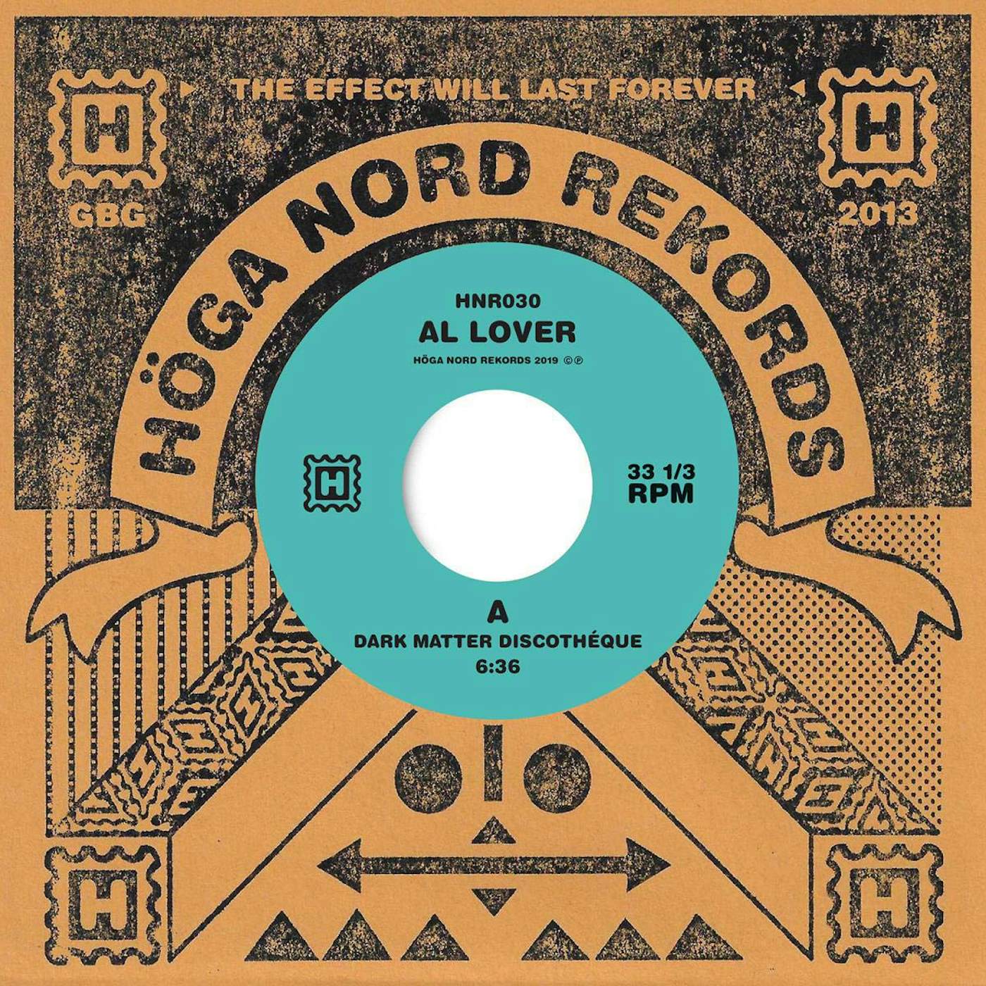 Al Lover Dark Matter Discotheque/Mark E. Moon Vinyl Record